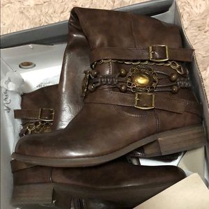 Brown leather Riding Boots 💕